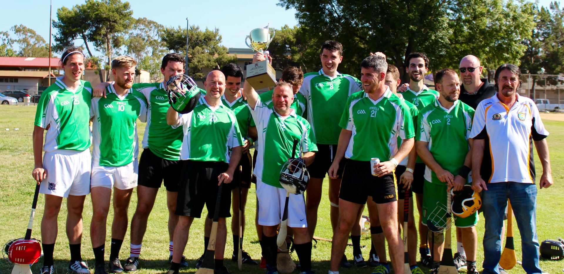 west coast sevens hurling final wild geese champions team photo 2