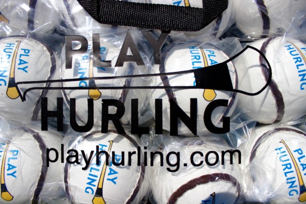 Championship Dozen Sliotars Size 5 | Play Hurling Logo