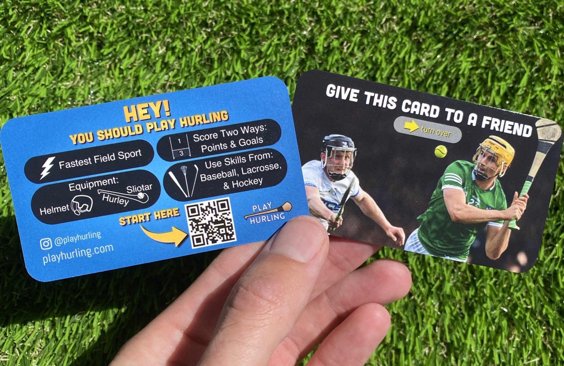 You Should Play Hurling - Give This Card To A Friend