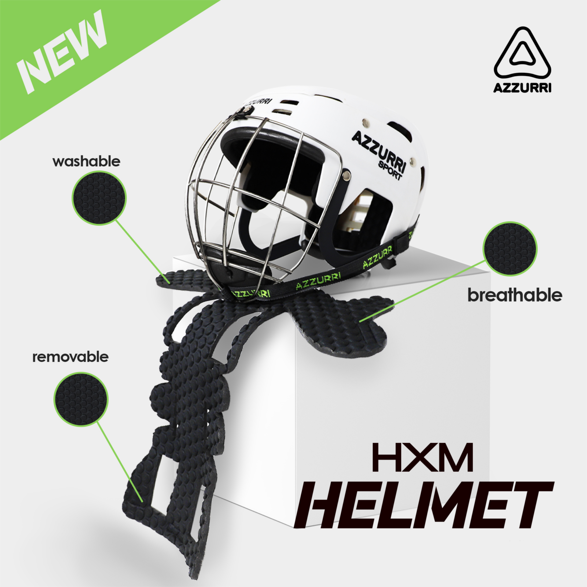 Hurling Helmet Azzurri HXM Play Hurling