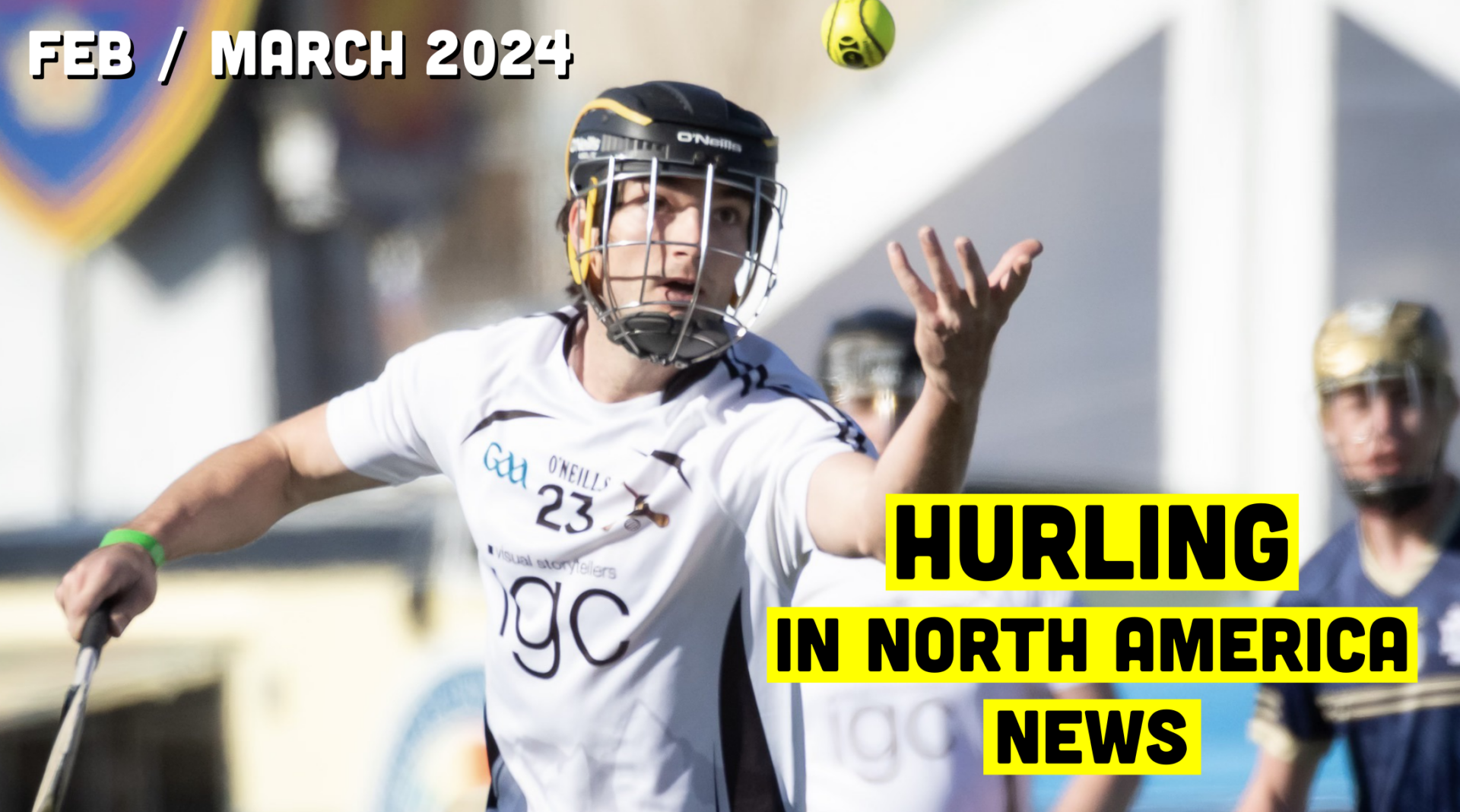 Keep up with the expanding North American Hurling community as we take a look back at February and March 2024. Highlights include: North American College Hurling Finals were broadcasted live on ESPN3, DC Gaels were featured on local news, and Boston College American Football team plays hurling.